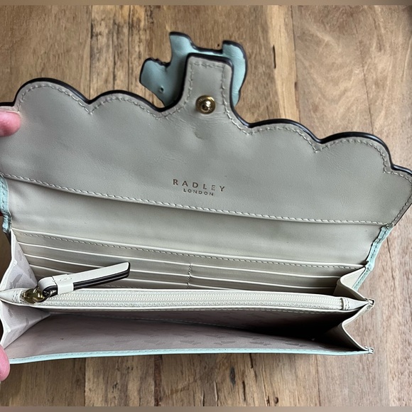 Radley London Radley Crest Broderie Flapover Large Matinee Mint Green NWOT - Picture 14 of 16